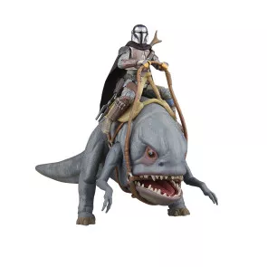Star Wars: Obi-Wan Kenobi Vintage Collection Actionfiguren 2er-Pack Blurrg & The Mandalorian 10 cm