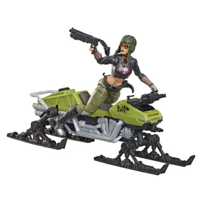 G.I. Joe Classified Series Actionfigur und Fahrzeugset #194 Zanya und Dreadnok Chameleon (Swamp Skier) 15 cm