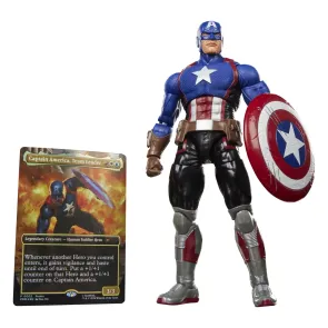Magic The Gathering: Marvel Super Heroes Marvel Legends Actionfigur Captain America (Avengers: Twilight) 15 cm