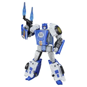Transformers x Hot Wheels Collaborative Deluxe Class Actionfigur El Segundo Coupe 13 cm