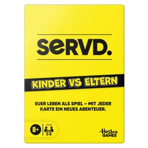SERVD Kartenspiel Kinder vs. Eltern *Deutsche Version*