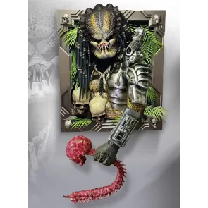 Predator Life-Size Wand-Skulptur Predator 45 x 81 x 94 cm 