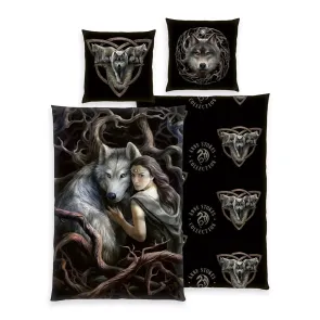 Anne Stokes Bettwäsche Wolfs 135 x 200 cm 