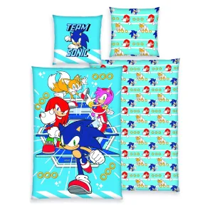 Sonic Bettwäsche Team Sonic 135 x 200 cm