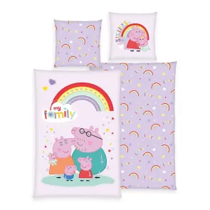 Peppa Pig Bettwäsche Ver. 2 135 x 200 cm 