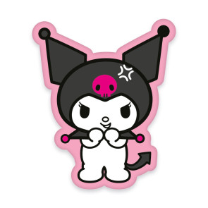 Sanrio Dekokissen Kuromi Smiling 36 cm