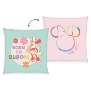 Disney Soft Velboa Kissen Minnie Mouse Born to Bloom 40 x 40 cm