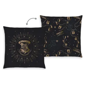 Harry Potter Dekokissen Hogwarts Crest & Marauder's Map 40 x 40 cm