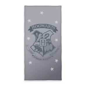 Harry Potter Velours-Handtuch Grau 70 x 140 cm