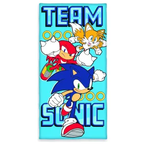 Sonic Strandlaken Team Sonic 70 x 140 cm