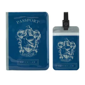 Harry Potter Kofferanhänger & Reisepass-Halter Set Ravenclaw
