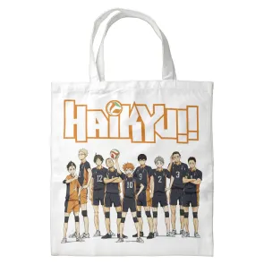 Tragetasche Haikyu Weiß 40 x 35 cm