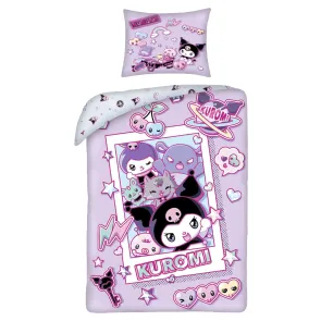 Sanrio Bettwäsche Kuromi Ver. 2 140 x 200 cm / 70 x 90 cm              