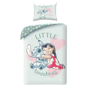 Lilo & Stitch Bettwäsche Little Lovebug 140 x 200 cm / 70 x 90 cm