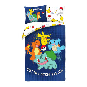 Pokémon Bettwäsche Ver. 10 140 x 200 cm / 70 x 90 cm