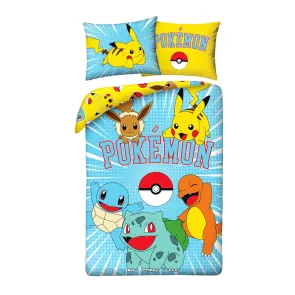 Pokémon Bettwäsche Ver. 14 140 x 200 cm / 70 x 90 cm                    