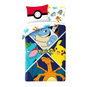 Pokémon Bettwäsche Ver. 1 140 x 200 cm / 70 x 90 cm