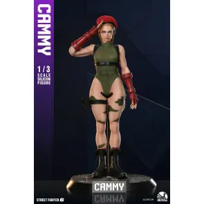 Street Fighter 6 Silikon Actionfigur 1/3 Cammy 65 cm