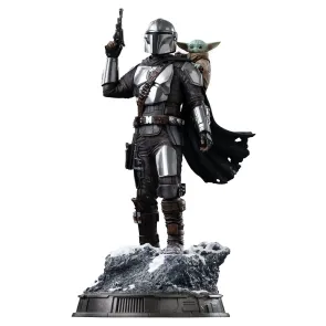 The Mandalorian & Grogu Art Scale Statue 1/10 The Mandalorian and Grogu 25 cm