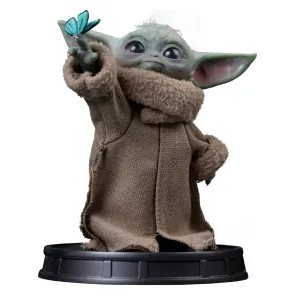 The Mandalorian & Grogu Grogu Collection Statue Grogu Butterfly Wonder