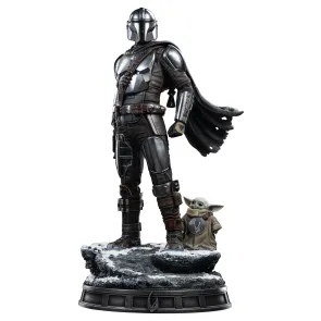 The Mandalorian & Grogu Legacy Replica Statue 1/4 The Mandalorian and Grogu 57 cm