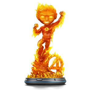 Fantastic Four Mini Co. PVC Figur Human Torch 21 cm      