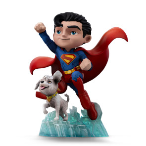 Superman Legacy Mini Co. PVC Figur Superman & Krypto 17 cm      