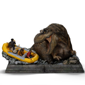 Jurassic World: Rebirth Demi Art Scale Statue 1/20  T-Rex River Attack 22 cm