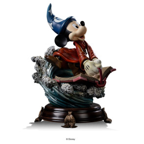 Disney Classics Fantasia Sorcerer Mickey Deluxe Art Scale Statue