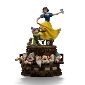 Schneewittchen und die sieben Zwerge Art Scale Statue 1/10 Snow White and Dopey Deluxe Edition 21 cm