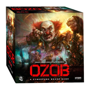Ozob: A Cyberpunk Board Game - Kooperatives Brettspiel (EN)