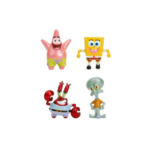 Spongebob Schwammkopf Nano Metalfigs Diecast Minifiguren 4-er Pack Wave 1 4 cm