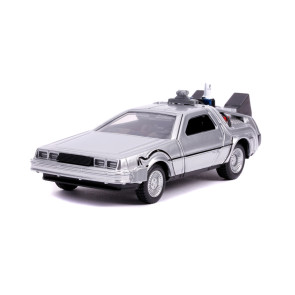 Zurück in die Zukunft II Hollywood Rides Diecast Modell 1/32 DeLorean Time Machine