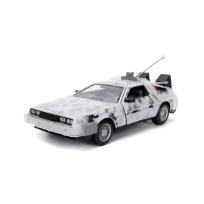 Zurück in die Zukunft Diecast Modell 1/24 Time Machine Frost