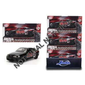 Godzilla Diecast Modell 1:32 Nissan Skyline GT-R R33 Sortiment (6)