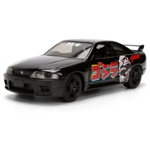Godzilla Diecast Modell 1:32 Nissan Skyline GT-R R33 Sortiment (6)