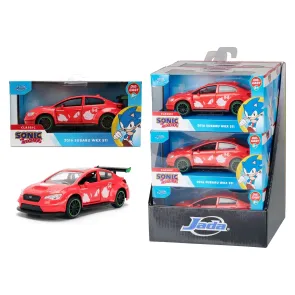 Sonic Diecast Modell 1:32 Knuckles 2016 Subaru WRX STI Sortiment (6)