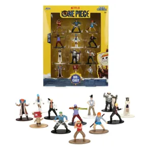 One Piece Nano Metalfigs Minifiguren 12er-Pack Sortiment (12)