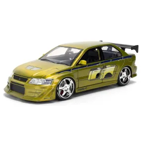 Fast & Furious Diecast Modell 1/24 Anniversary Mitsubishi 9 cm