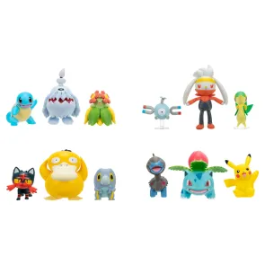 Pokémon Battle Figure Actionfiguren 3er-Pack ver. 29 Sortiment (4)