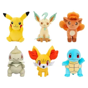 Pokémon Plüschfigur 20 cm Sortiment (6)