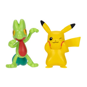 Pokémon First Partner Battle Figure Set Figuren 2er-Pack Geckarbor & Pikachu #8