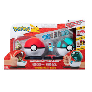 Pokémon Surprise Attack Game Milza & Pokéball vs. Karnimani & Netzball
