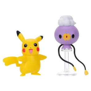 Pokémon Battle Figure Actionfiguren 2er-Pack Driftlon & Pikachu