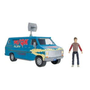 Stranger Things World Of Figure & Vehicle Fahrzeug mit Actionfigur The Squawk van Playset with Steve 