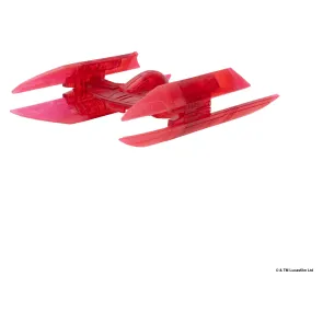 Star Wars Mittelgroßes Fahrzeug & Figuren Set Hyänen-Bomber (Rotes Hologramm) & Kampfdroide (Chase)