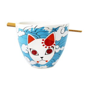 Demon Slayer Ramen-Schüssel mit Stäbchen Tanjiro Mask 473 ml