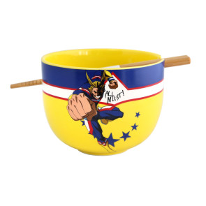 My Hero Academia Ramen-Schüssel mit Stäbchen All Might 414 ml