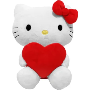 Sanrio Plüschfigur Hello Kitty Heart 14 cm