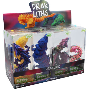 Darkliths 3D Fidget Toy Tiere 15 cm Display (12)